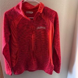 Women's Red and Orange Jacket